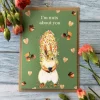 Jen Winnett Nuts About You Squirrel Eco-Card- Valentine's Day|Greeting Cards