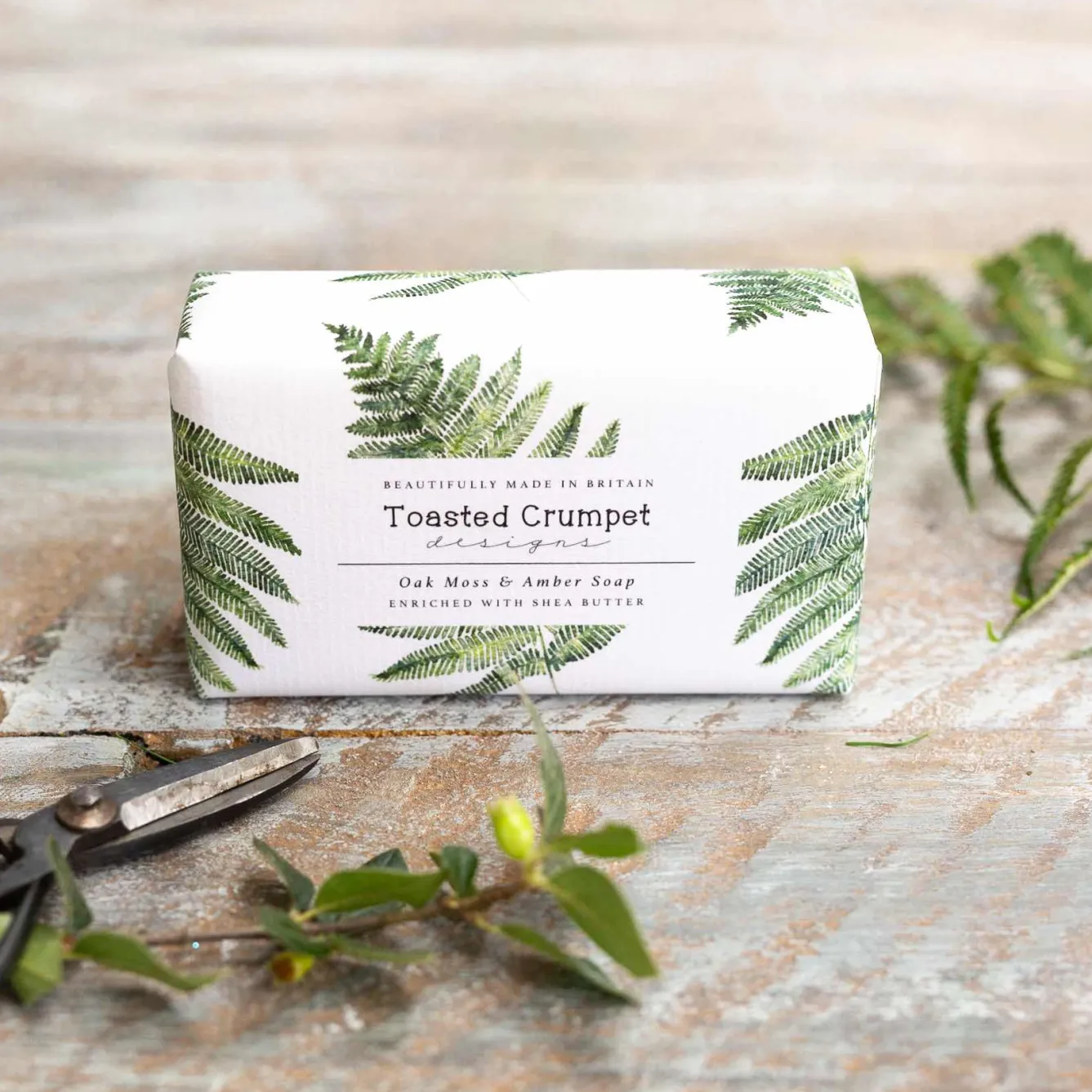 Toasted Crumpet Oak Moss & Amber Soap- Soaps & Lotions