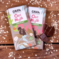 Gnaw Chocolate Oat Milk Chocolate Bar- Holiday Treats|Chocolate