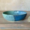 Emily Doran Pottery Ocean Spray Serving Bowl- Bowls & Dishes