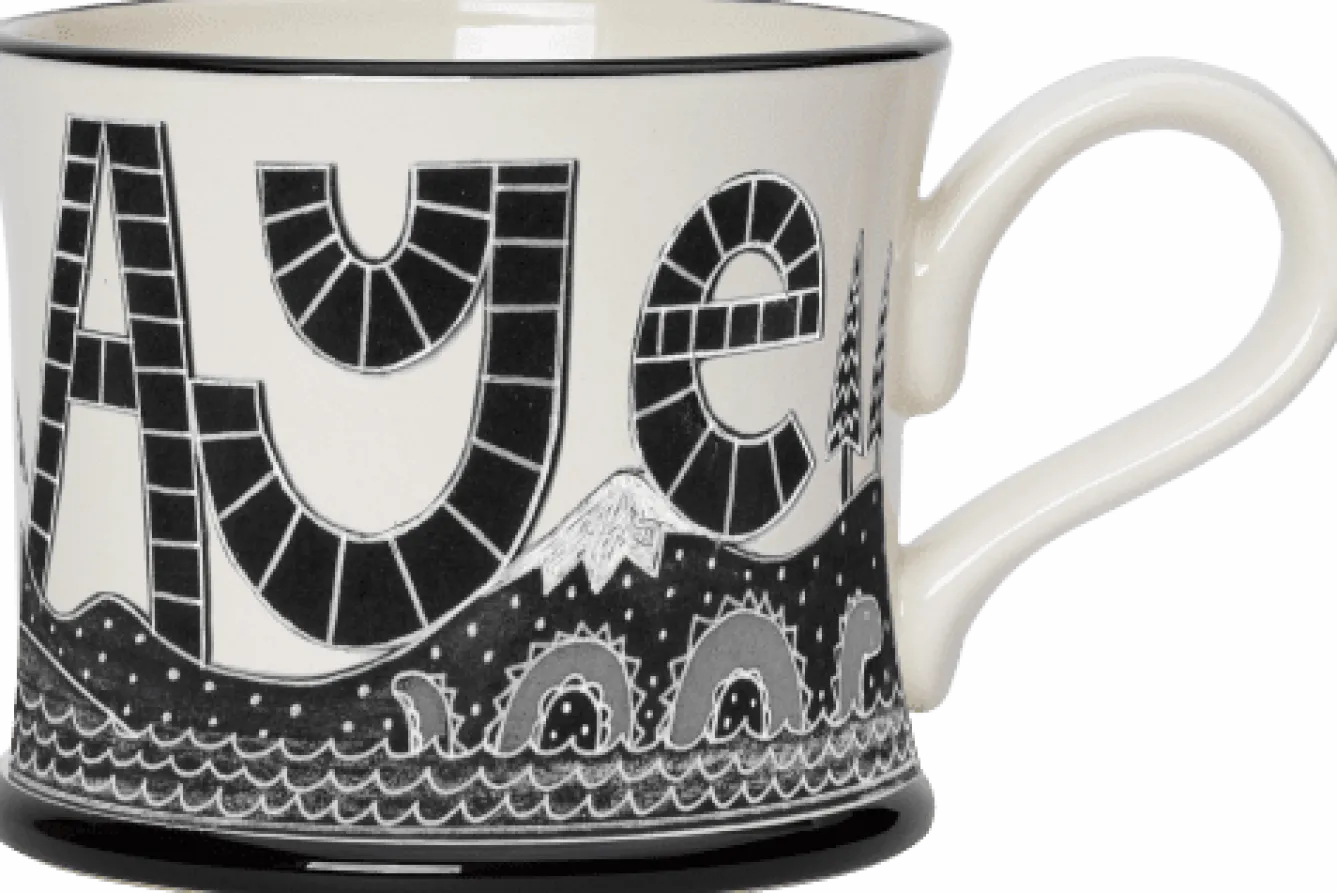 Moorland Pottery Och Aye Mug by- Whimsical|Places