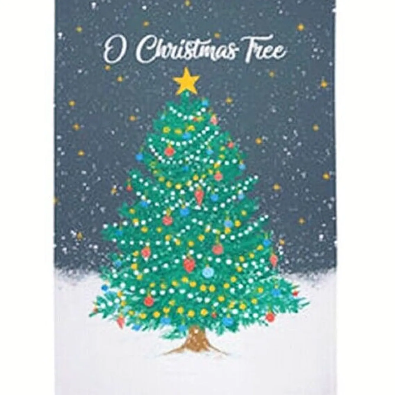Ulster Weavers O Christmas Tree Recycled Cotton Tea Towel- Christmas|Tea
