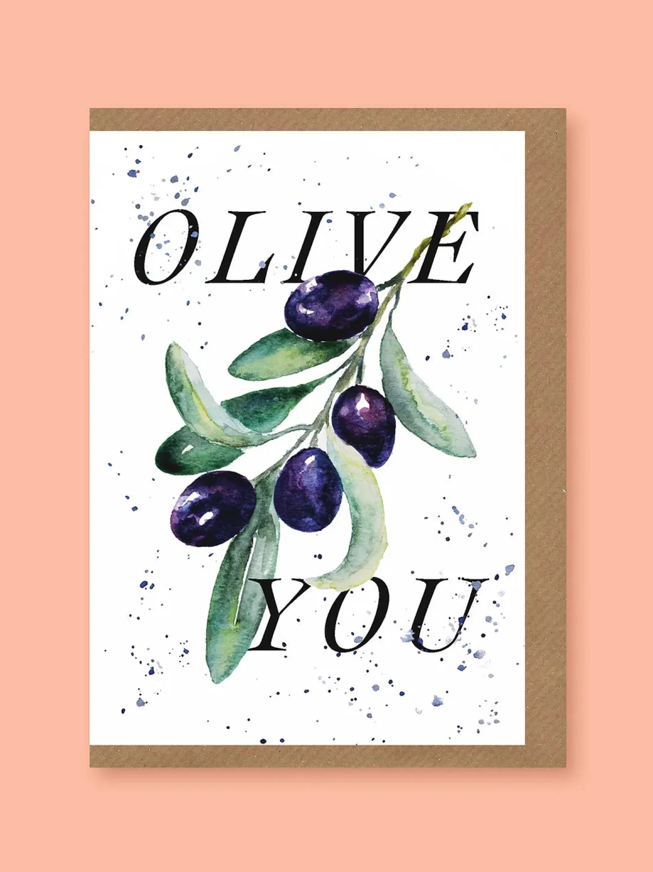 Studio Frewb. Olive You Greetings Card- Valentine's Day|Greeting Cards