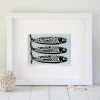 Lucky Lobster Omega 3 Fish Framed Print- Art