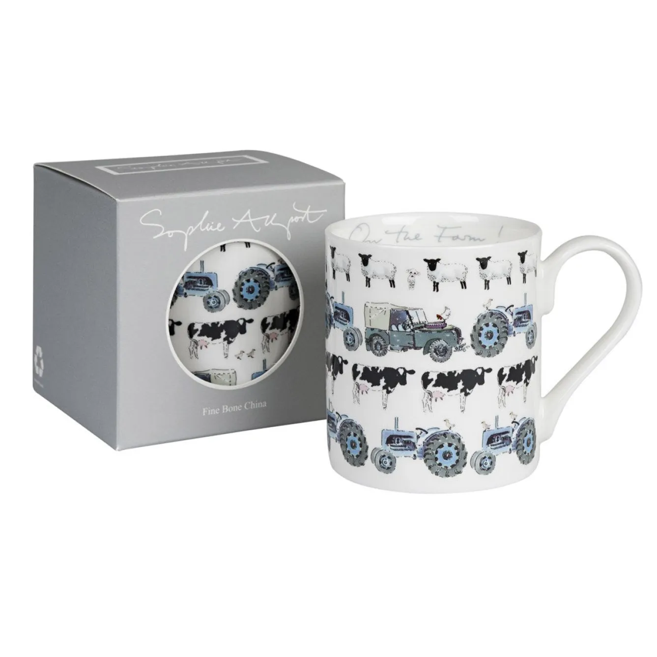 Sophie Allport On The Farm Mug- Tea|Animals