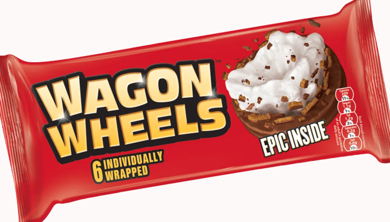 Tea & Biscuits Original Wagon Wheels 6 Pack- Tea|Biscuits