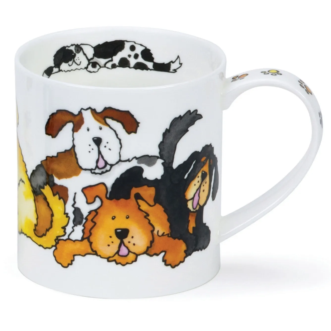 Dunoon Orkney Jumbled Dogs Mug- Tea|Animals