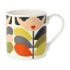 Orla Kiely Lady Stem Bone China Mug- Tea|Bright Colors