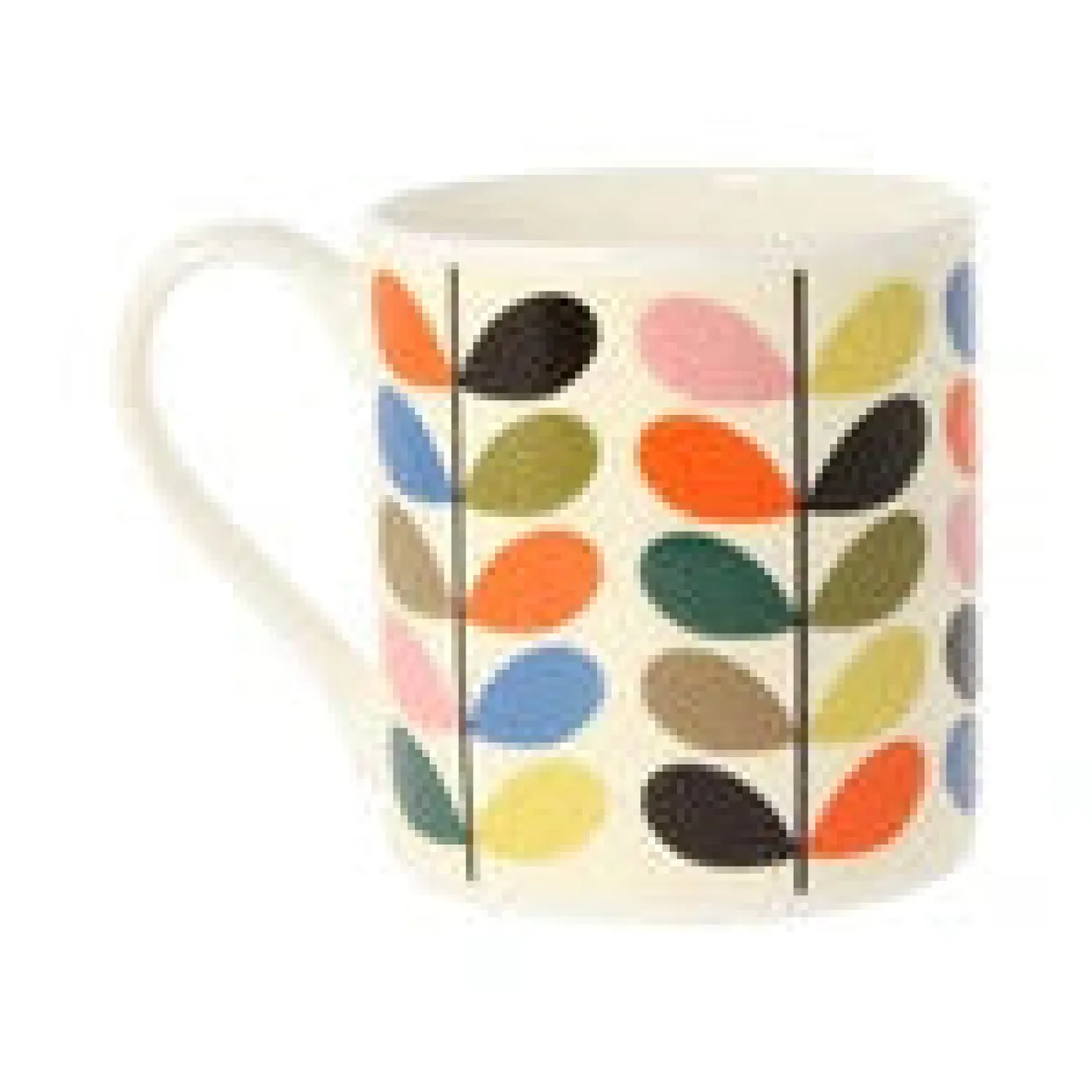 Orla Kiely Multi Stem Fun Bone China Mug- Tea|Bright Colors