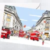 Njeri Illustrated Oxford Circus- Greeting Cards