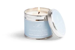 Marmalade of London Pacific Orchid & Sea Salt Medium Tin Candle- Home Fragrance