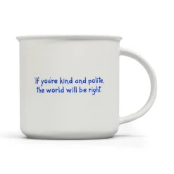 Half Moon Bay Paddington Bear Enamel Style Ceramic Mug- Whimsical