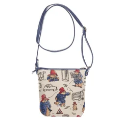 Signare Paddington Bear Tapestry Sling Bag- Bags