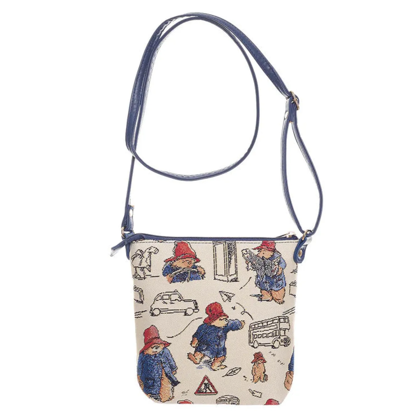Signare Paddington Bear Tapestry Sling Bag- Bags