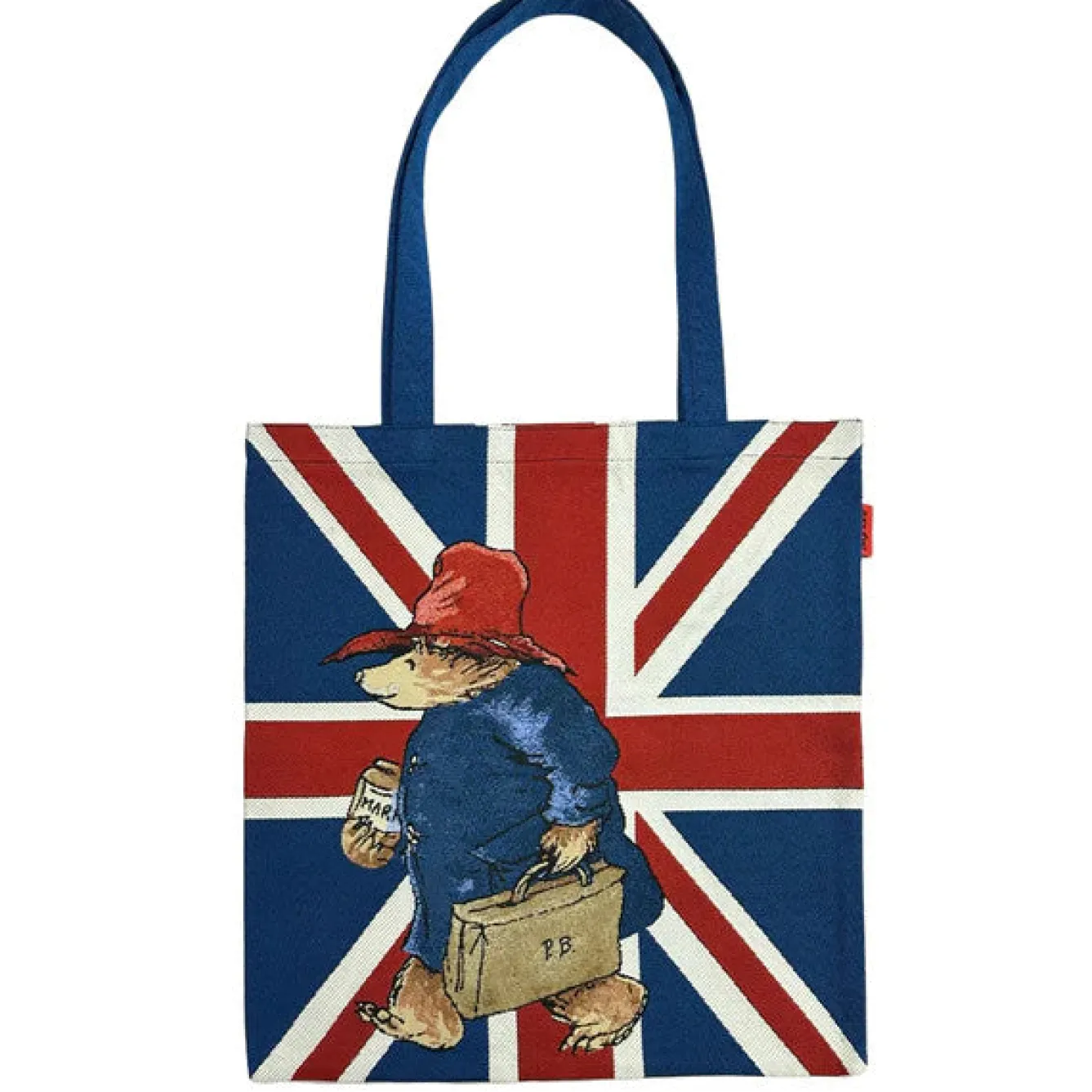 Signare Paddington Bear Union Jack Flat Tote Bag- Bags