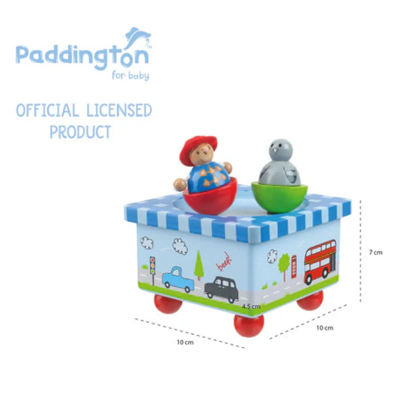 Orange Tree Toys Paddington™ Wooden Music Box- Children