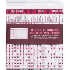 Stuart Gardiner Pairing Red Wine with Food Tea Towel- Father's Day|Tea