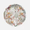 Sara Miller London Palm Garden Deepwell Tin Tray- Trays|Trays