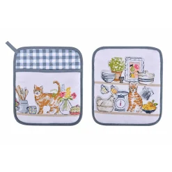 Ulster Weavers Pantry Cats Pot Mitt- Pot Grabs