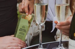 The Drinks Bakery Parmesan, Toasted Pine Nuts and Basil Drinks Biscuits 110g- Tea|Snacks & Crackers