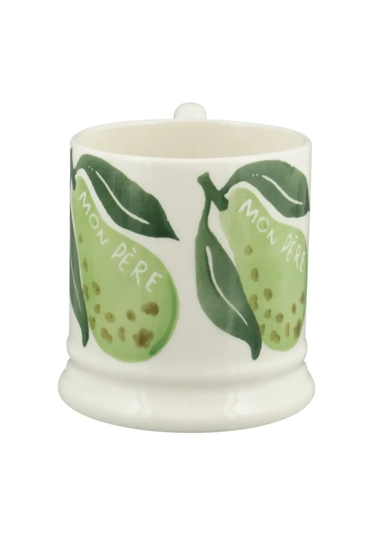 Emma Bridgewater Pears 1/2 Pint Mug- Flowers & Garden