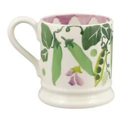 Emma Bridgewater Peas and Beans 1/2 Pint Mug- Flowers & Garden