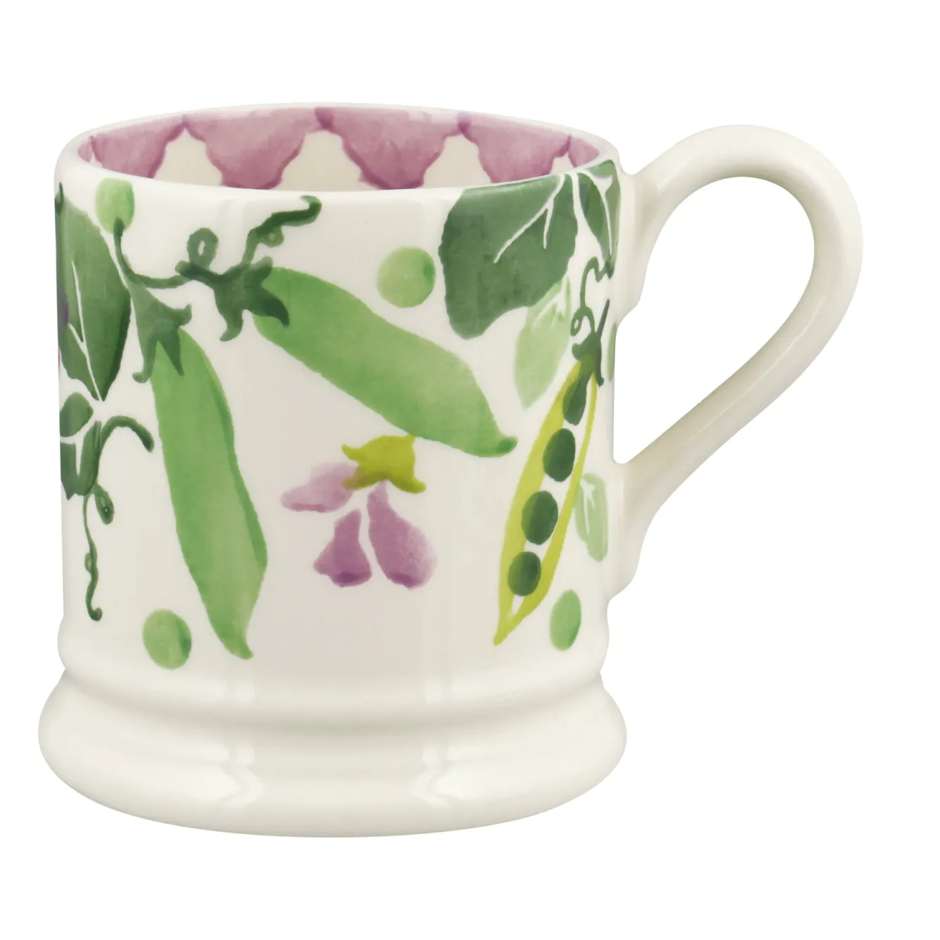 Emma Bridgewater Peas and Beans 1/2 Pint Mug- Flowers & Garden