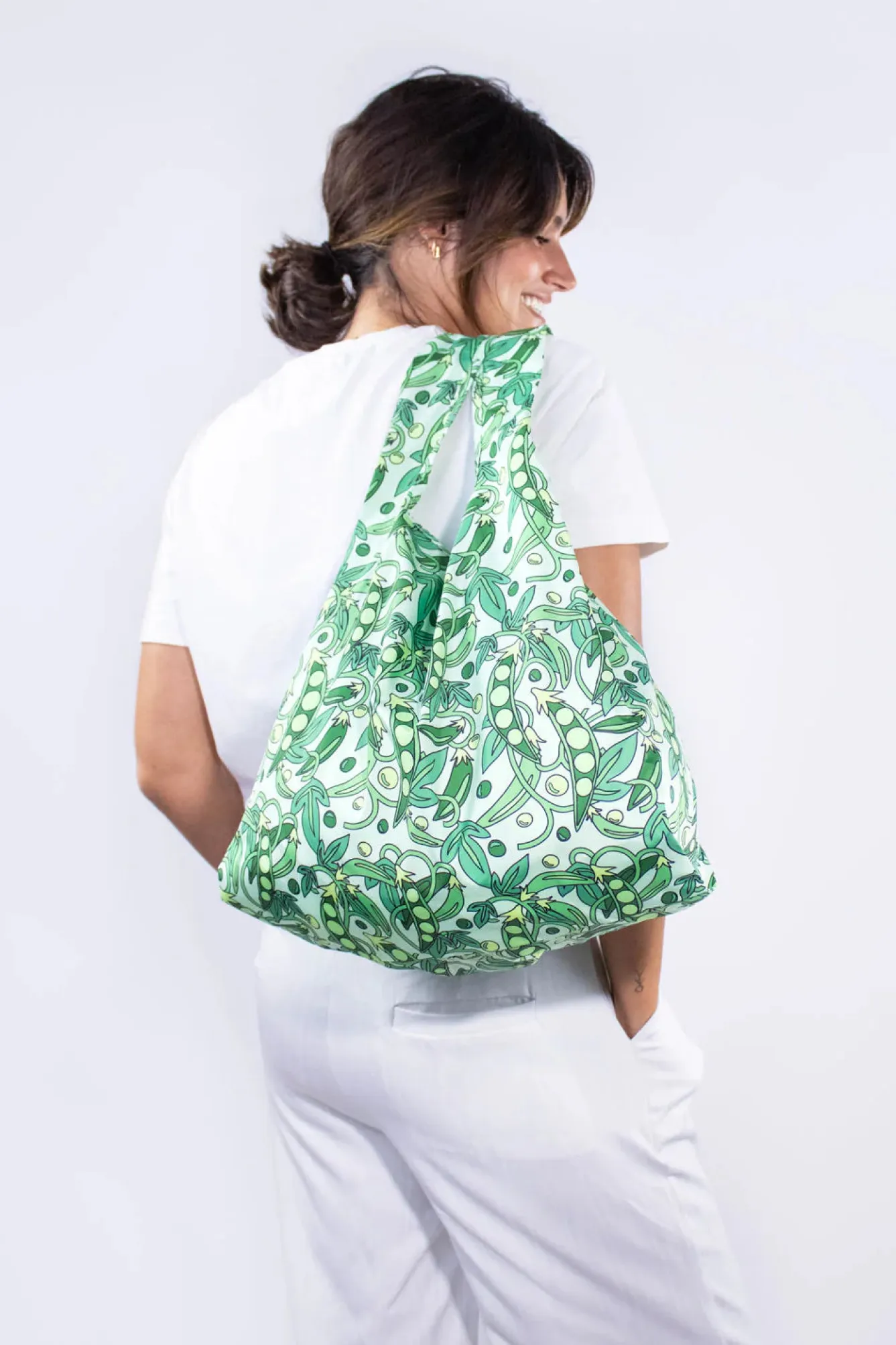 Kind Bag London Peas Medium Reusable Bag- Bags