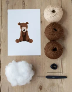 Toft Crafts Penelope the Bear Crochet Kit- Crafts