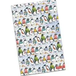Emma Ball Penguins in Pullovers Tea Towel- Tea|Tea Towels