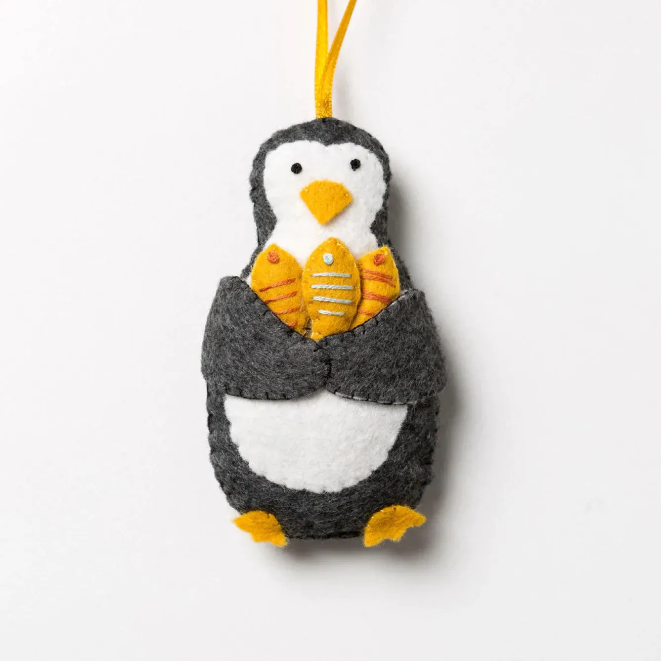 Corinne Lapierre Penguin Wool Mix Felt Craft Kit- Crafts|Children