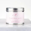 Marmalade of London Peony Blossom Medium Tin Candle- Home Fragrance
