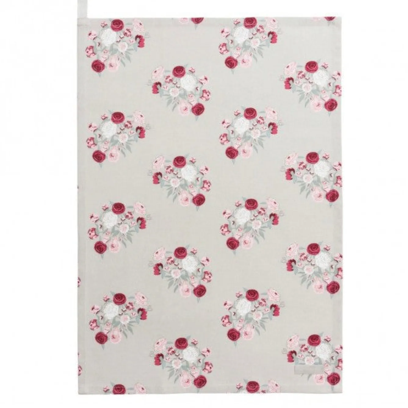 Sophie Allport Peony Tea Towel- Tea|Tea
