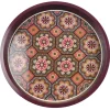Emma Ball Persian Tiles Round Tin Tray- Trays|Trays