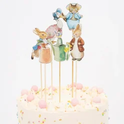 Meri Meri Peter Rabbit & Friends Cake Toppers- Easter