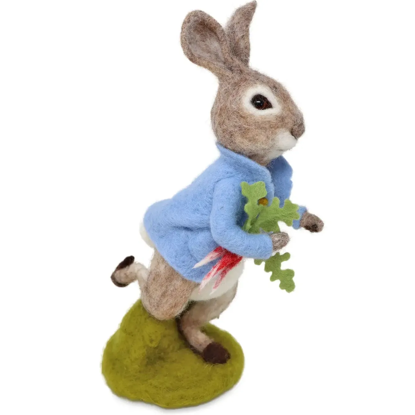The Crafty Kit Co. Peter Rabbit and the Stolen Radishes Needle Felting Craft Kit- Easter|Crafts