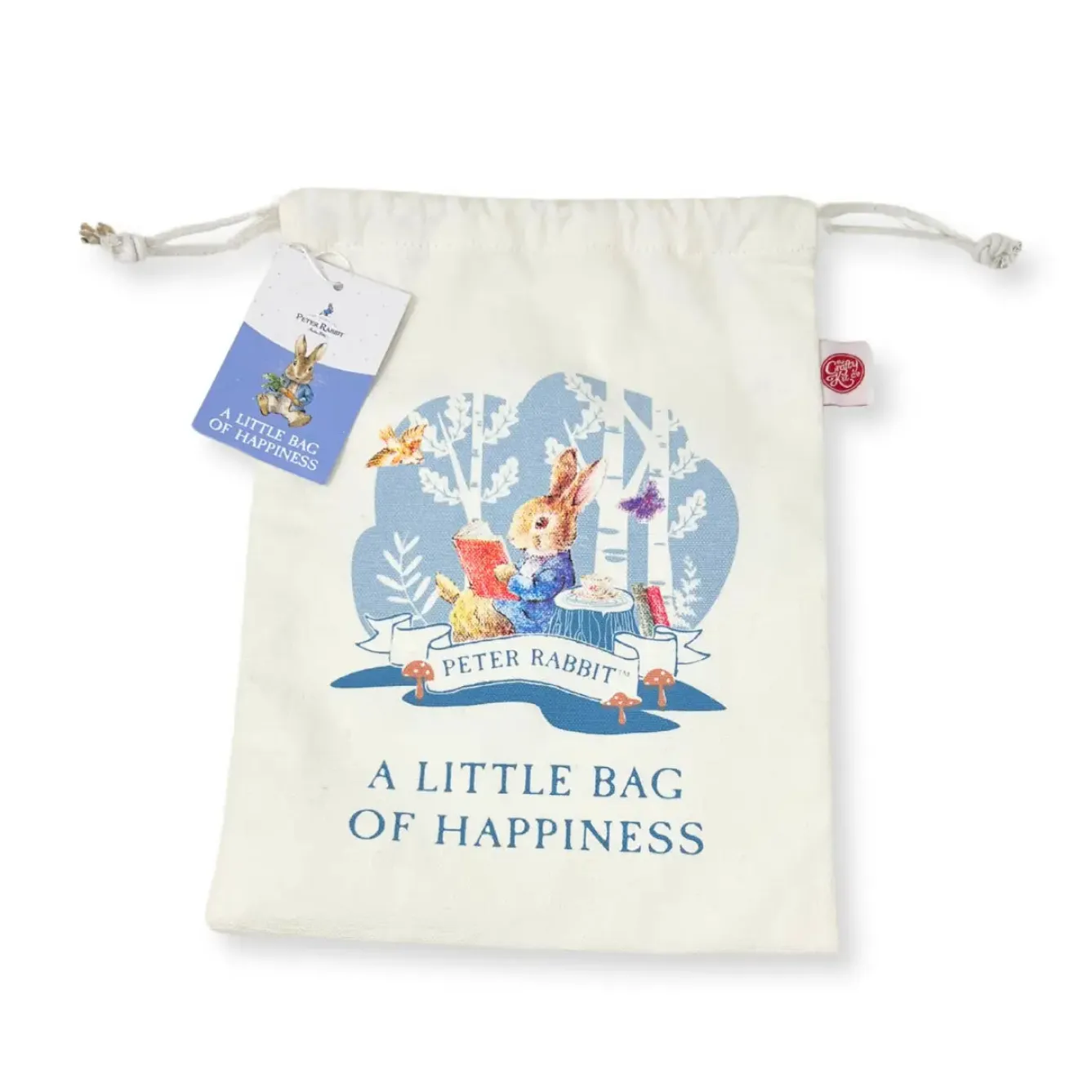 The Crafty Kit Co. Peter Rabbit 'Bag of Happiness' Drawstring Bag- Easter|Crafts
