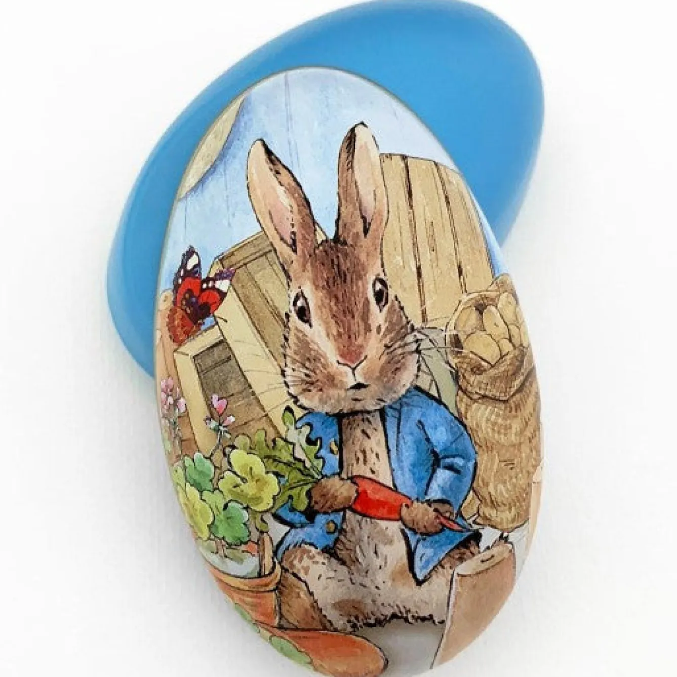 Elite Tins Peter Rabbit Colorful Medium Tin Eggs- Easter|Seasonal