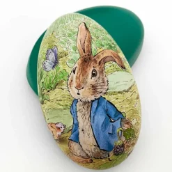 Elite Tins Peter Rabbit Colorful Medium Tin Eggs- Easter|Seasonal