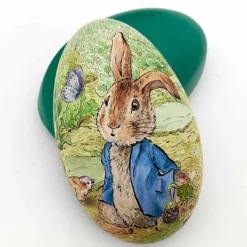 Elite Tins Peter Rabbit Colorful Medium Tin Eggs- Easter|Seasonal