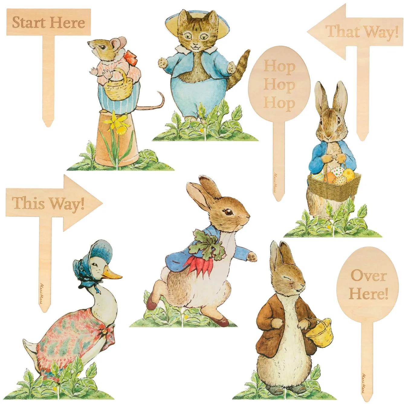 Meri Meri Peter Rabbit Egg Hunt Kit- Easter|Novelty