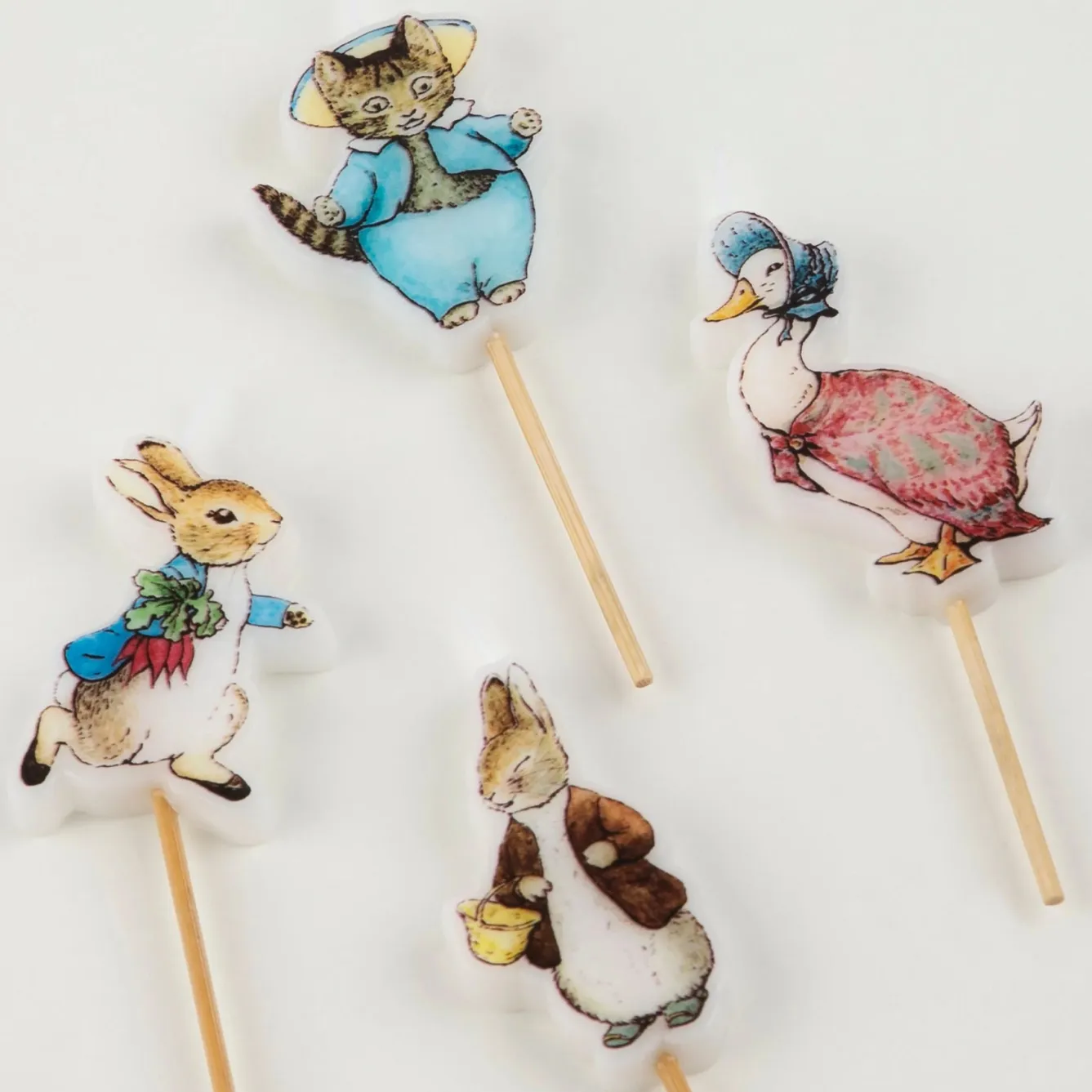 Meri Meri Peter Rabbit In the Garden Candles- Easter|Novelty