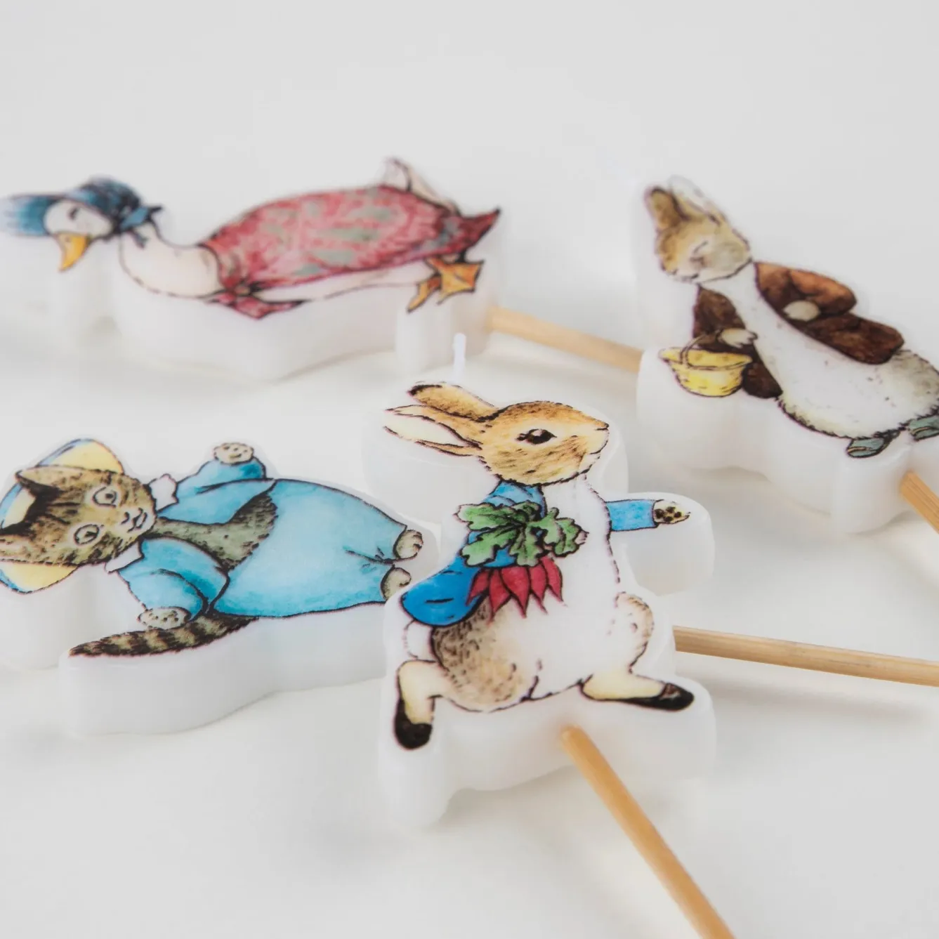 Meri Meri Peter Rabbit In the Garden Candles- Easter|Novelty