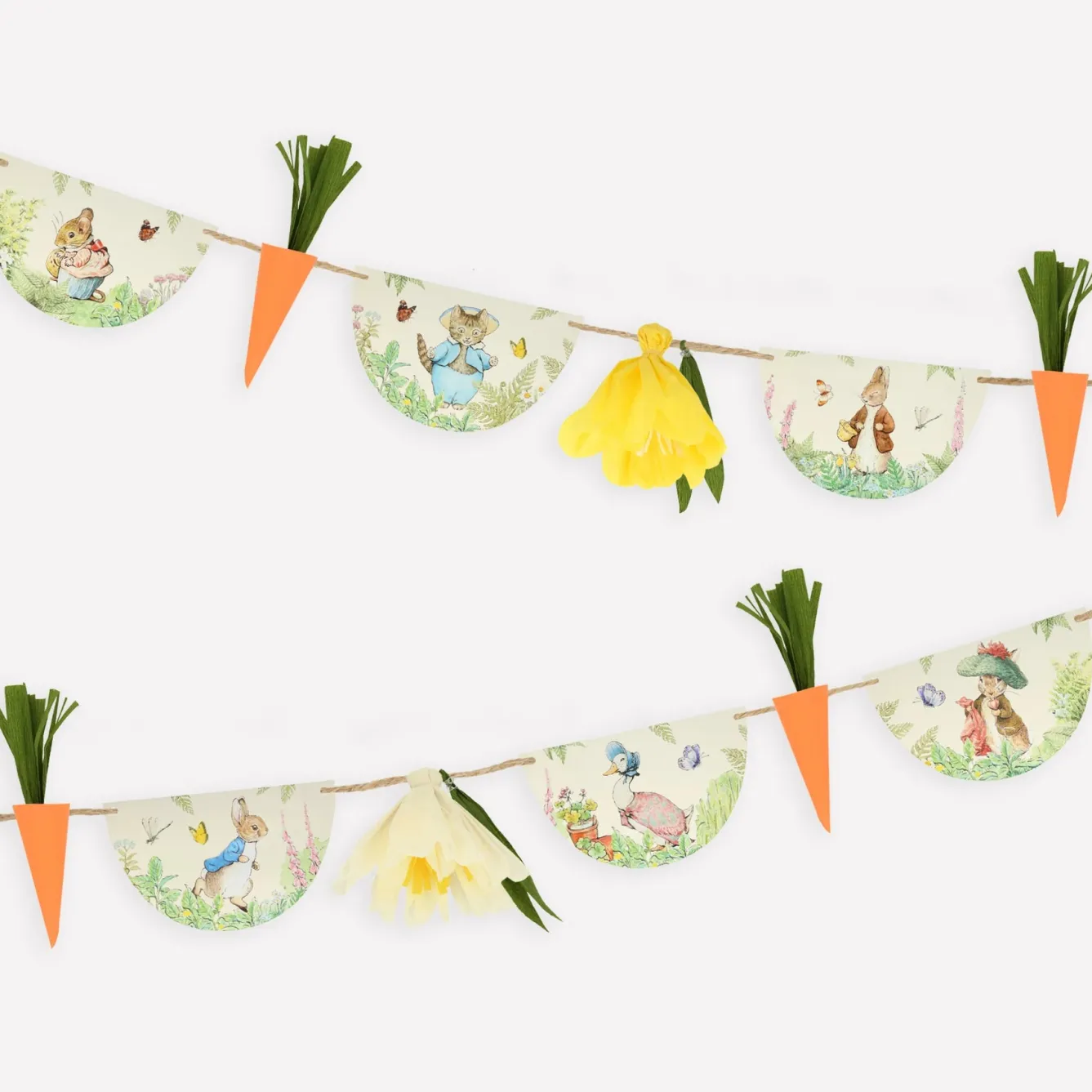 Meri Meri Peter Rabbit In The Garden Garland- Easter|Novelty