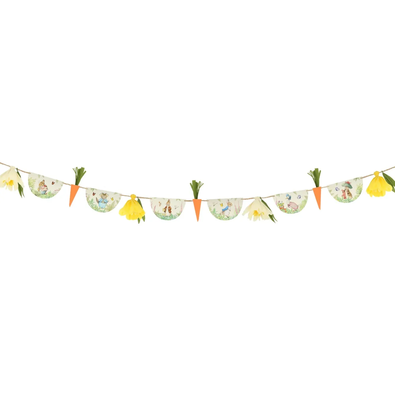 Meri Meri Peter Rabbit In The Garden Garland- Easter|Novelty