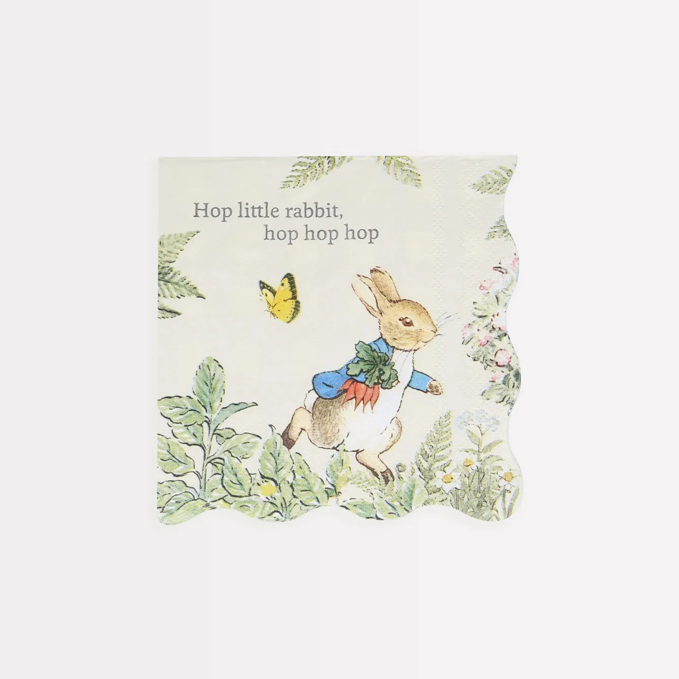 Meri Meri Peter Rabbit In the Garden Small Napkins- Easter|Novelty