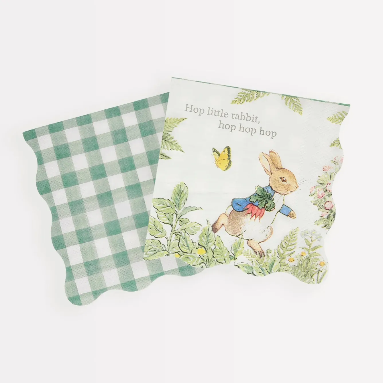 Meri Meri Peter Rabbit In the Garden Small Napkins- Easter|Novelty