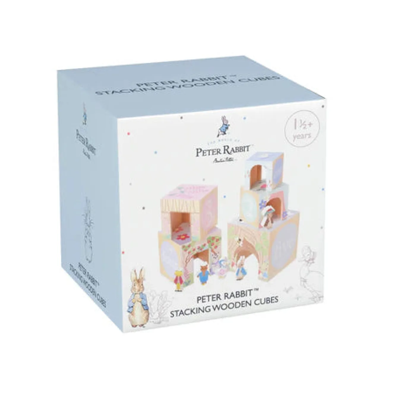 Orange Tree Toys Peter Rabbit™ Wooden Stacking Cubes- Children