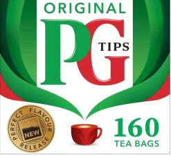 Tea & Biscuits PG Black Non-Pyramid Teabags, 160ct- Tea