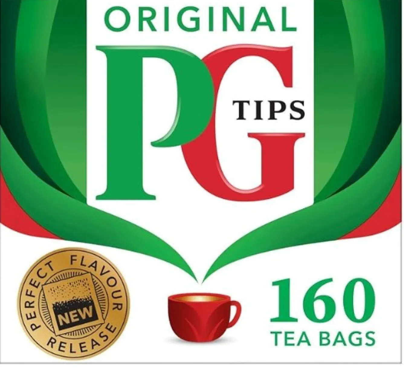 Tea & Biscuits PG Black Non-Pyramid Teabags, 160ct- Tea